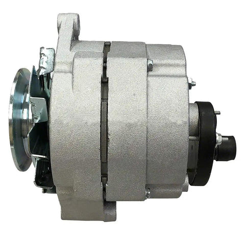 Kickstart Your Rusty Ride With This Rock Solid Alternator Conversion Kit Including Precision Pulley, grey alternator side view.