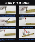 Step-by-step guide using 263 Piece Thread Repair Kit With HSS Drill Bits And Helicoil Inserts For Metric And SAE Threads Rethreading Tool