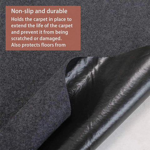 Oversized Garage Floor Mat For Under Your Car, 8.8 By 22 Feet, Grippy Non Slip Waterproof Oil Absorbent Parking Mat texture close-up