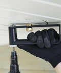 2 Inch To 12 Inch Sheet Metal Hole Cutter Accessory for 1/4 Inch or Larger Drills ideal for HVACR and Roofing Pros in use