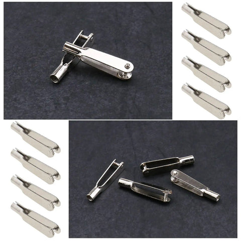 20 Pack Mini Snap Links M3 Thread Clips Self Locking Metal Clevis For RC Planes Wings And Fuselage Fixes Durable Aircraft Hardware For Remote Control Model Airplanes And Electric Planes Easy Field Fixes And Quick Repairs, metal RC clevis links