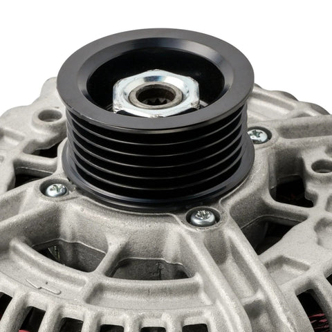 Mercedes C240 C320 Alternator Replacement with 6-groove pulley