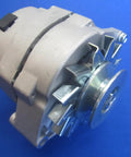 Heavy Duty One Wire Alternator Upgrade Kit For Lincoln Sa 200 Sa 250 Redface Short Hood Welders featuring metallic alternator side view