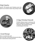 DYWISHKEY 90-piece 304 stainless steel single-ear hose clamps, 6–21mm, automotive use