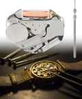 Dope Three Hand Quartz Watch Movement 2035 Replacement for Stable Precise Timekeeping close-up with tools