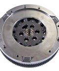 Top Shelf Performance Double Mass Flywheel Replacement For 2009 To 2012 BMW 135i 335i 535i X Drive Z4 close-up view showing metal construction.