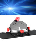 Heavy Duty Electric Tile Chamfering Jig For Creating Perfect 45 Degree Angles On Ceramic And Stone with red screw adjustments.