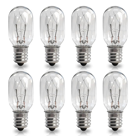 8 Pack 15W 120V Incandescent Sewing Machine Light Bulbs With E26 Base No Brainer Upgrade Compatible With Brother Janome