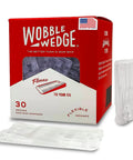 Clear Flexible Plastic Leveling Shims 30 Pack For Home Improvement And Furniture Stabilization Box and Wedges
