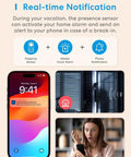 MS600 3 In 1 Presence Sensor With Radar PIR And Light For Smart Homes, Matter Over Wi Fi Compatible Motion Sensor, 1.5m Corded Occupancy Detector For Home Automation And Energy Savings. Real-time alert on phone