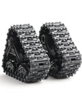 All Terrain Caterpillar Track Set 2Pcs For 1/18 FCX18 And 1/24 FMS RC Trucks Beefed Up Replacement Parts To Take On Dirt Trails Gravel