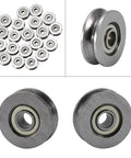 20 Pack V Groove Ball Bearings V623ZZ 3x12x4mm Double Shielded Pro Grade Mini Rail Guides for Linear Motion Systems CNC Rails