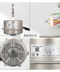 Compatible With Variable Frequency Inverter Air Conditioner DC Brushless External Motor Iron Shell Details
