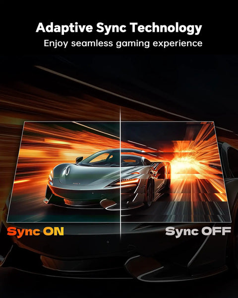 Adaptive Sync technology demonstration on 27 Inch Gaming Monitor With 200 Hz Refresh Rate 1440P QHD Fast IPS 1ms Response No Lag