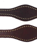 Saddle Fender Replacement Contoured Hobble Strap Latigo Pair For Adjustable Tack Durable Leather
