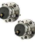 Rear Wheel Hub Bearing Assembly Pair For 2007 2015 Mazda CX 9 FWD 5 Lug Vehicles And OE Style Replacement 512452 Hub Kit