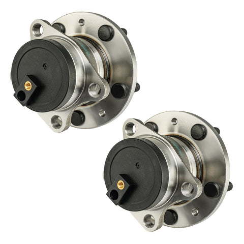 Rear Wheel Hub Bearing Assembly Pair For 2007 2015 Mazda CX 9 FWD 5 Lug Vehicles And OE Style Replacement 512452 Hub Kit
