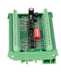 Eight Channel NPN And PNP To NPN Logic Level Converter Module For 5V And 24V Signals Pro Grade Voltage Translator with green casing