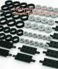 City Car Wheels Tires And Axles Kit Set For Vehicles And Trucks Dope Compatibility With Major Brand Parts and DIY Build Play