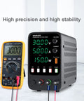 Pro Grade DC Bench Power Supply With Encoder Knob And Memory Recall, OCP Alarm, Adjustable 0 To 30 Volts And 0 To 5 Amps