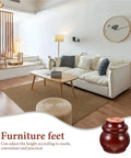 Four Pack Wooden Furniture Legs Replacement Set For Tables Sofas Cabinets Desks And Dressers Heavy Duty Feet Easy Install