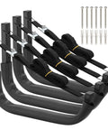 Beefy Heavy Duty Wall Mount Storage Hooks For Kayaks And Paddleboards 4 Pack Garage Rack Hangers With 150 Lbs Capacity