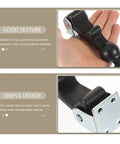 Close-up of a Two Pack Flexible Rubber T Handle Draw Latches With Vibration Reduction And Wear Resistant Features in hand