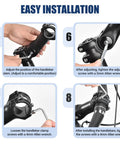 Installation guide for Adjustable Bike Stem For 25.4mm Handlebars And 28.6mm Forks, 100mm Center Length