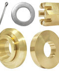 Propeller Installation Hardware Kit For Yamaha Outboard Motors Fits 150Hp Through 300Hp Replace OEM 6E54598701 brass parts