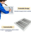 Heavy Duty Double Door Access Panel With Integrated Louvered Vent Covers Drywall And Exterior Walls Ready For Plumbing Wiring Or Crawl Space Tasks Performs Like A Boss And Installs Without The Hassle, showing paintable design for blending.