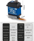 Heavy Duty 7Kg Metal Digital Servo Motor Featuring Bulletproof Gearing And Smooth Coreless Action Designed For Radio Control Cars Buggies and Robots