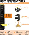 Built Tough E Track Tie Down Rail Kit 88 Piece Set For Garages Vans Trailers And Motorcycles detailed rail and components
