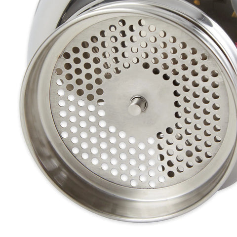 Mini Stainless Steel Food Mill With Transferless Design For Baby Food Sauces And Purees Fits On Wide Mouth Jars 5.5 Inch Diameter