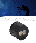 Wireless Telescope Eyepiece Camera With 16MP Sensor For Astronomy, 1080P HD Video, shown against a starry night sky with telescope