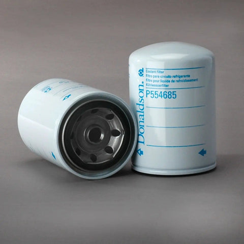 Durable Rugged Coolant Filter P554685 For Heavy Duty Engines First Fit OE Replacement with premium filtration, two filters