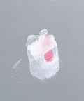 Dry Time Indicator Spackling for Fast DIY Repairs, pink when wet dries white in 1 to 5 hours, color change on wall surface.