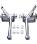 Heavy Duty Go Kart Steering Spindle Bracket Set With Four And A Half Inch Axle And Five Eighth Inch Shaft For Predator 212Cc 196Cc 301Cc 420Cc