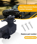 Disconnect Solenoid Locker Actuator Direct Fit Replacement For Chrysler 300 2009-2020, Plug And Play Dodge Challenger 2017-2023, And Dodge Charger 2009-2022 Easy Install OEM Style Part, black actuator with mounting screws