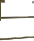 Montero Collection Under Cabinet Paper Towel Holder In Antique Brass Solid Brass Construction With Concealed Mounting Hardware