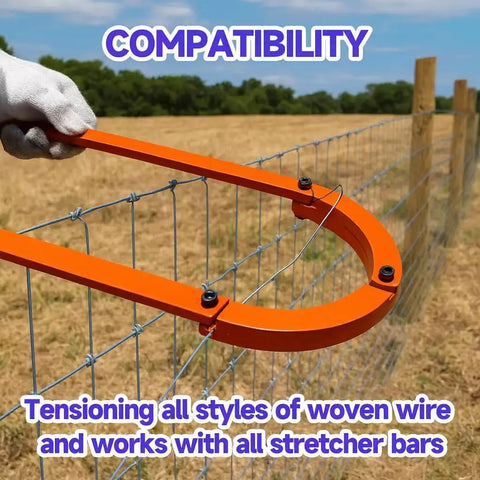 Heavy Duty Fence Fixer For Barbed Wire And Livestock Fencing Quick No Nonsense Manual Repair Tool tensioning wire on farm