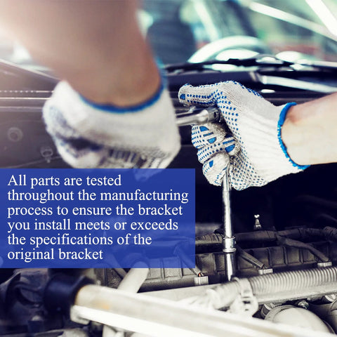 Mechanic adjusting Honda Accord 2003 To 2007 2.4L Automatic Engine And Transmission Mount Set Of 6 Durable OEM Grade