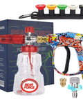 Pressure Washer Spray Gun With Foam Cannon Kit All In One For Car Wash 3000 PSI M22 Inlet Three Eighths Inch Quick Connect