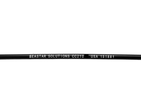 Marine Steering Control Cable CC21017 17 Foot OEM Direct Replacement with visible SeaStar Solutions branding on the cable