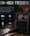 60 Amp Plasma Cutter With Blowback Start And Non Touch Pilot Arc Digital Display DC Inverter Dual Voltage 110 220V