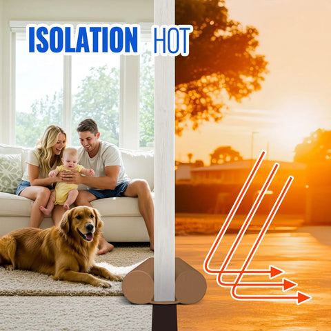Kick Those Stubborn Drafts With This Adjustable Under Door Draft Stopper And Door Sweep Gap Filler Blocking Cold Air Noise And Dust Keeping Homes Comfy In Deep Brown on cozy living room floor.