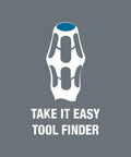 Diagram illustrating Kraftform Plus Hex Plus 2mm Hex Screwdriver With 3 Inch Shaft For Precision Fastening ergonomic grip design.