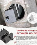 Duramax Flywheel Locking Tool Kit with 36mm Harmonic Balancer Socket and 3/4 Inch Drive for 6.6L Diesel Flywheel Holder