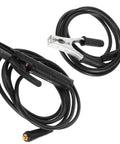 Snazzy Mm² Welding Holder And Ground Clamp Kit With 9.8 Ft X 6.6 Ft Cables, featuring a durable electrode holder and ground clamp.