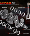 Engine Crankshaft And Connecting Rod Bearings Kit Fits 2.0L Kia Forte 2017-2021 And Hyundai Elantra 2016-2020 detailed view