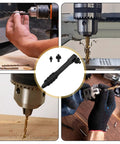 3 In 1 Magnetic Ratchet Drill Chuck Key Wrench With Quick Switch Reversible Ratchet And Non Slip Grip Universal Chuck Wrench in use